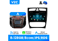 IMP0195- Rádio de carro sem fio multimídia, Carplay, Android 12, 8G, 128G, Mercedes Benz Classe C CLK Classe S203 W203 W209 A209 2000-2005, GPS, 4G
