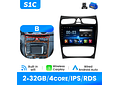IMP0195- Rádio de carro sem fio multimídia, Carplay, Android 12, 8G, 128G, Mercedes Benz Classe C CLK Classe S203 W203 W209 A209 2000-2005, GPS, 4G