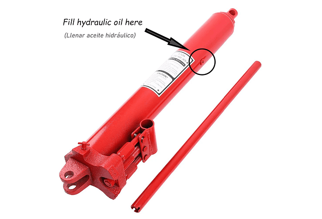 IMP0196- Carro Jack Hidráulico, , Auto Elevador Da Bomba Hidráulica, Ferramenta De Reparo De Grua, Heavy Duty, Navios da UE e RU, 8 Toneladas