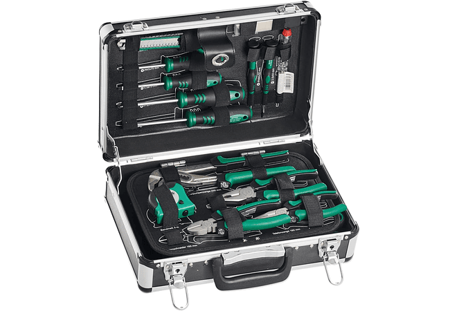 IMP0204- Conjunto de ferramentas Caixa de ferramentas, Alumínio, 1 Peça, M29067- Mannesman