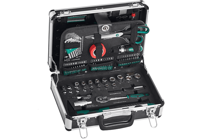 IMP0204- Conjunto de ferramentas Caixa de ferramentas, Alumínio, 1 Peça, M29067- Mannesman