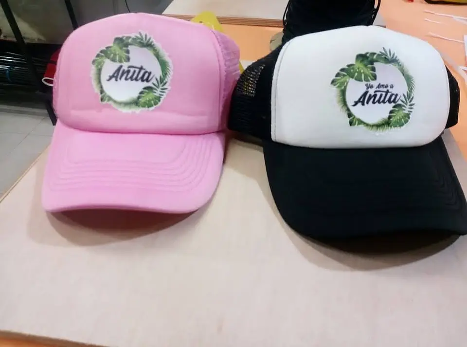 GORRA PERSONALIZADA EN VINILO TEXTIL IMPRIMIBLE 2