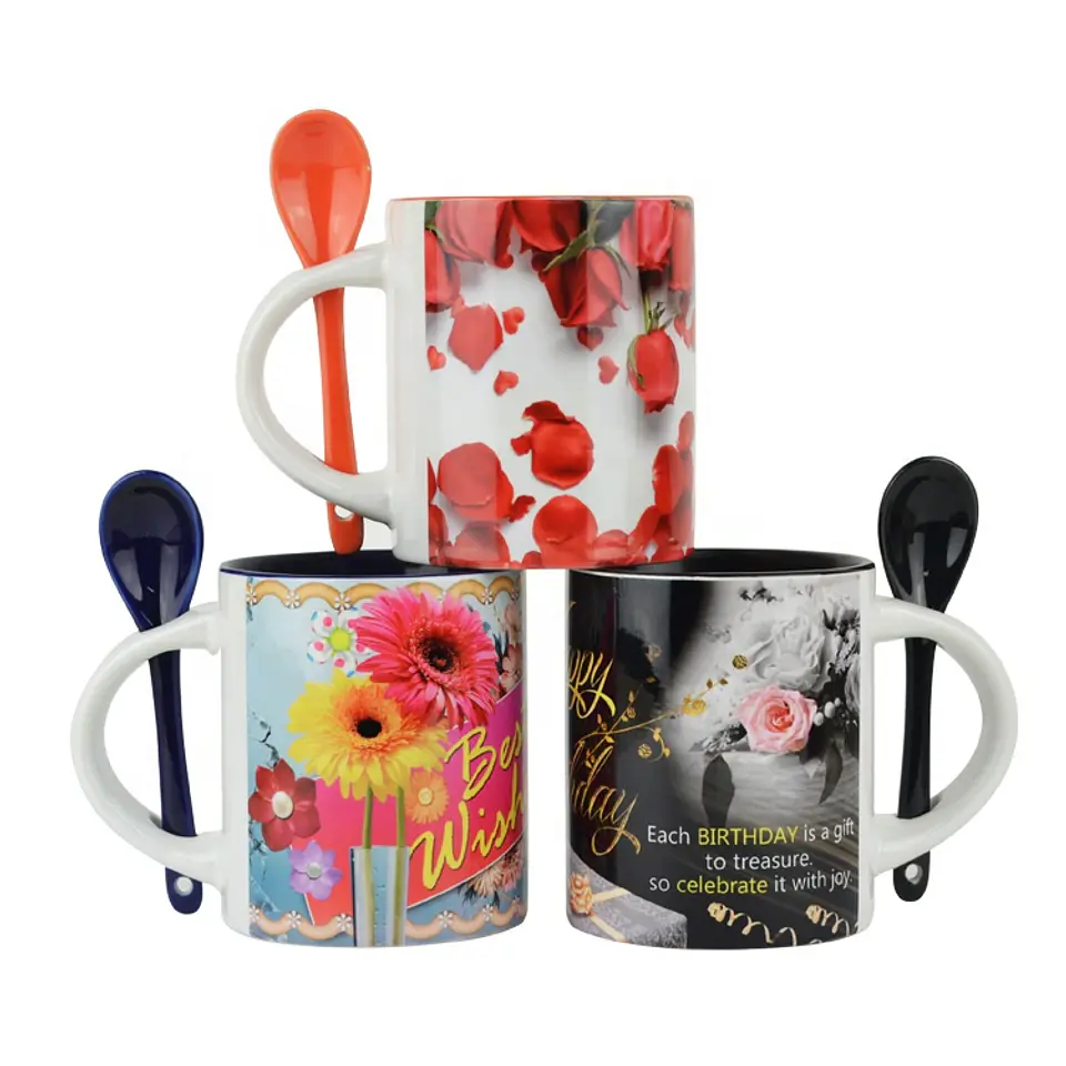 MUG COLOR INTERNO CON CUCHARA 2