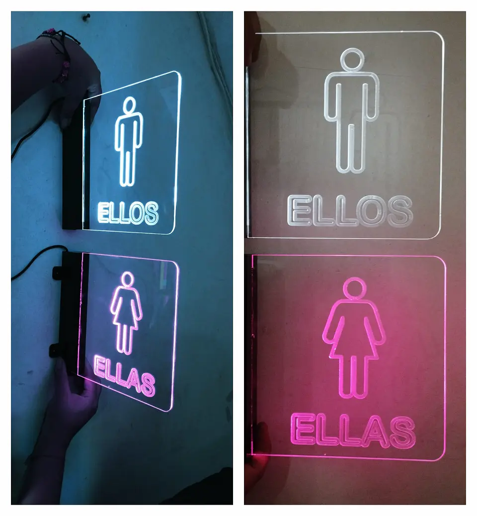 SEÑALIZACIÓN EN ACRÍLICO  2