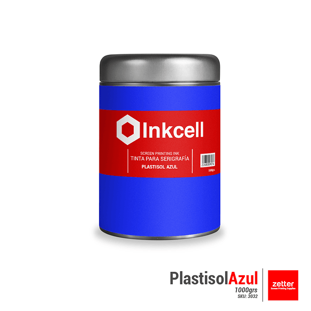 Tinta Plastisol Azul