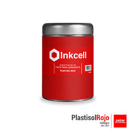 Tinta Plastisol Rojo