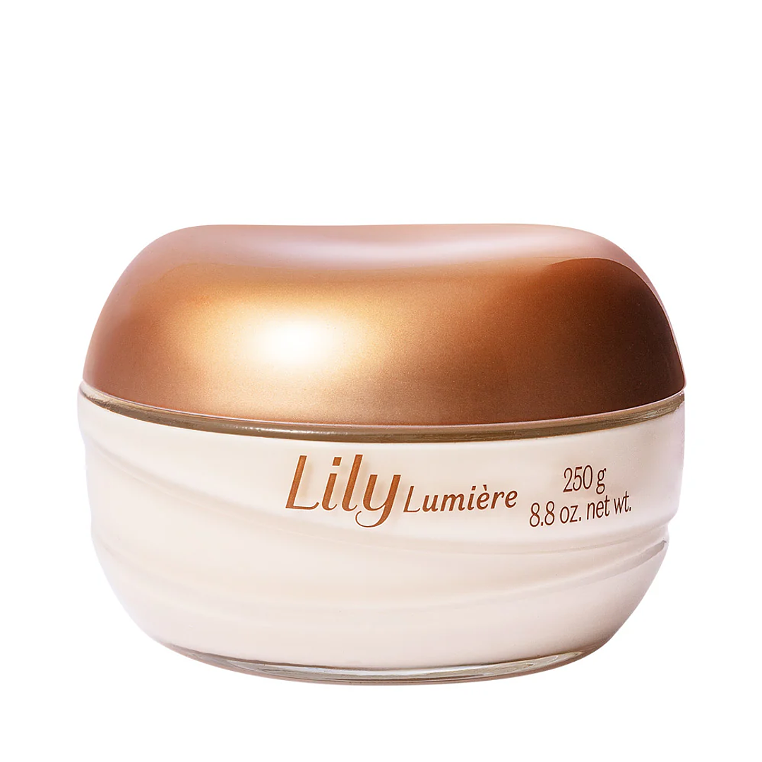 Creme Hidratante Acetinado Lily Lumière, 250g - COLEÇÃO 1