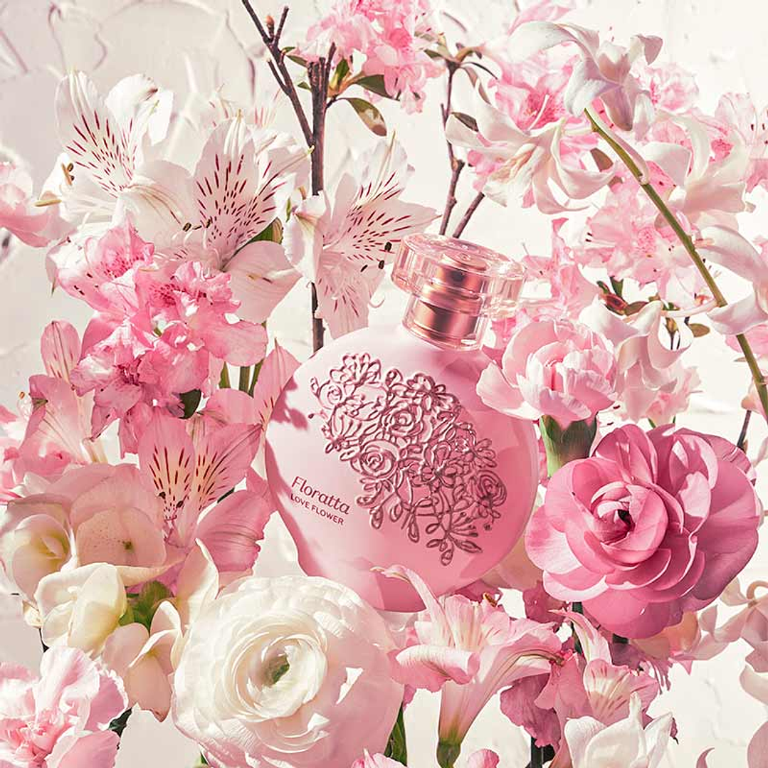 Floratta Love Flower Eau de Toilette, 75ml - COLEÇÃO 5