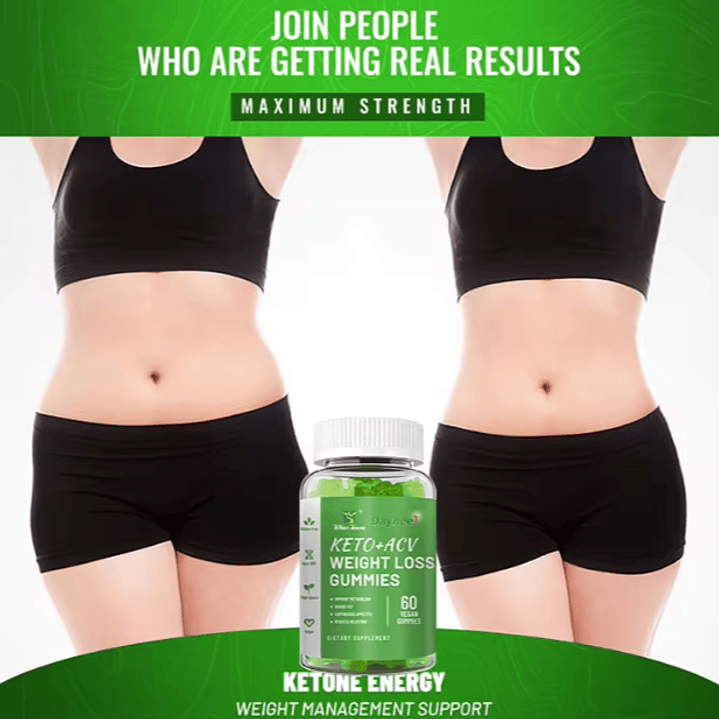 GOMAS DE EMAGRECIMENTO KETO + ACV 60UN 2