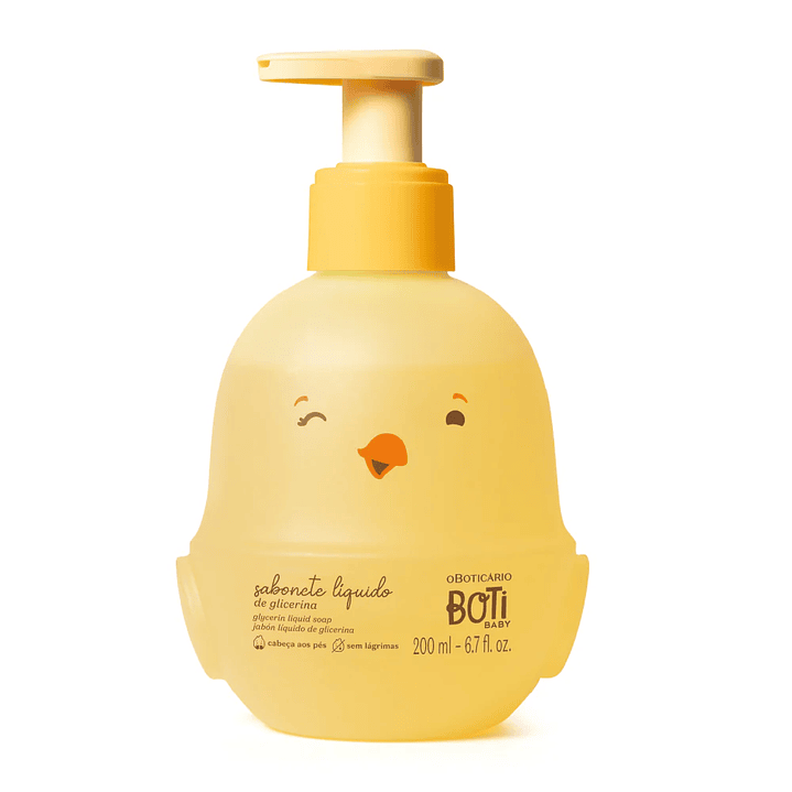 Sabonete Líquido Cabelo e Corpo Boti Baby, 200ml 1