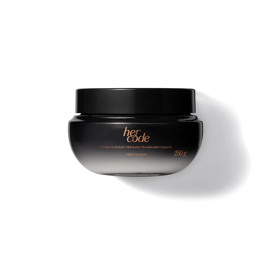 Her Code Creme Aveludado Hidratante Corporal, 250g 1