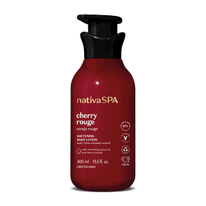 Loção Corporal Aveludada Nativa Spa Cereja Rouge 400ml