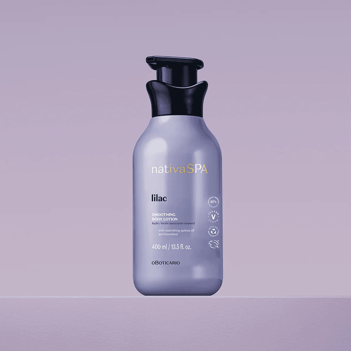 Loção Hidratante Nativa SPA Lilac, 400ml 3