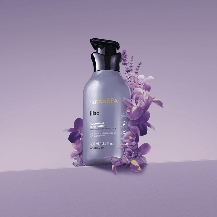 Loção Hidratante Nativa SPA Lilac, 400ml 5