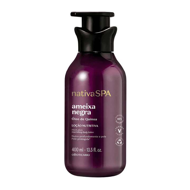 Loção Hidratante Nativa Spa Ameixa Negra, 400ml 1