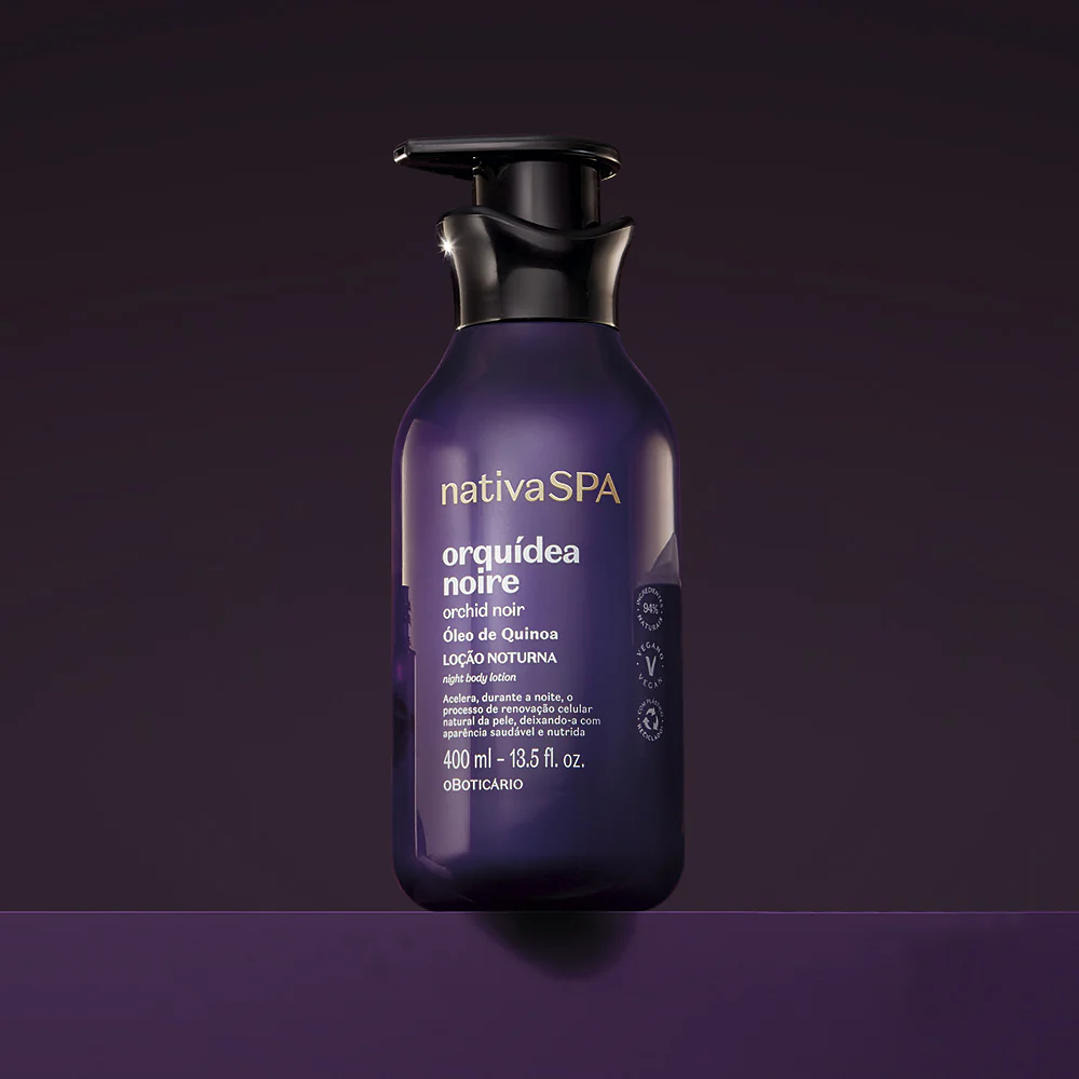 Loção Corporal Nativa Spa Orquídea Noire, 400ml 5