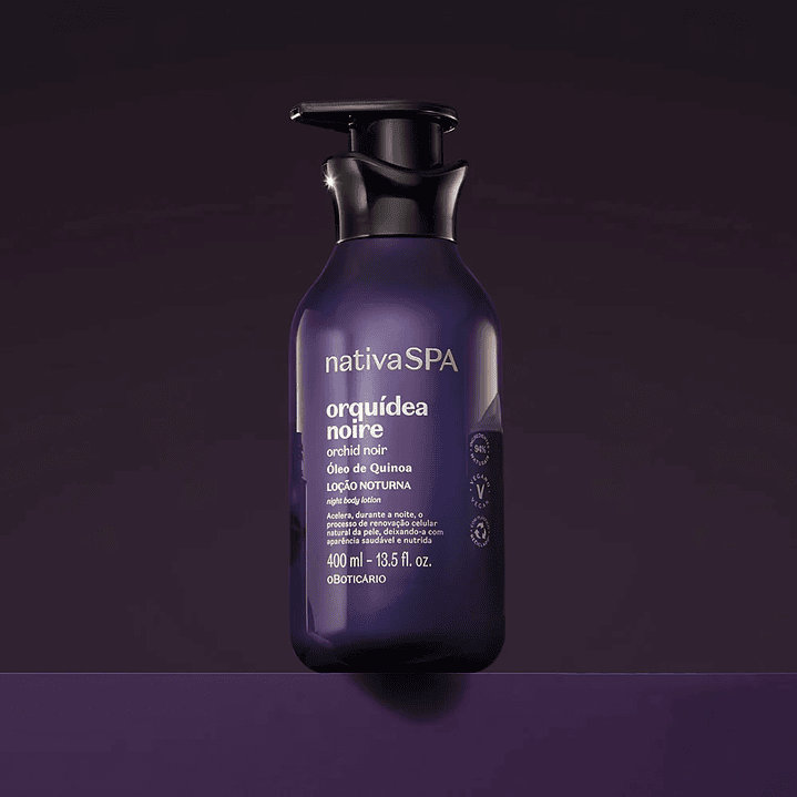 Loção Corporal Nativa Spa Orquídea Noire, 400ml 5