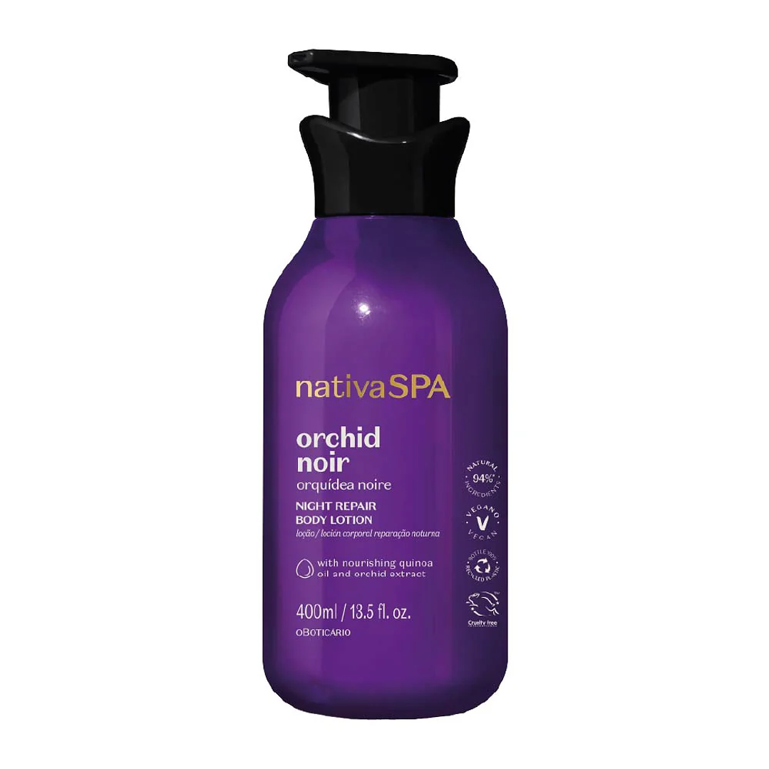 Loção Corporal Nativa Spa Orquídea Noire, 400ml 1