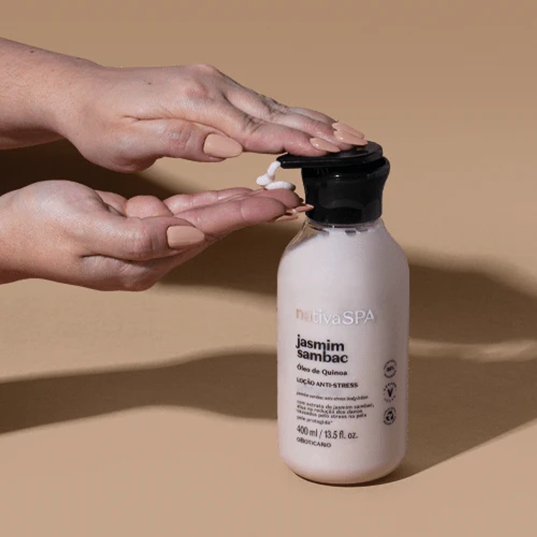 Loção Hidratante Nativa Spa Jasmim Sambac 400ml 2