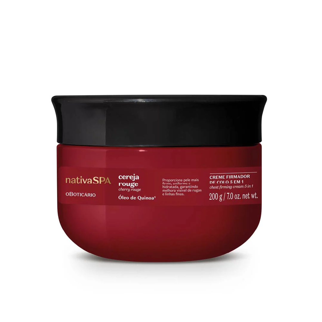 Creme Firmador de Colo 5 em 1 Nativa Spa Cereja Rouge 200g 1
