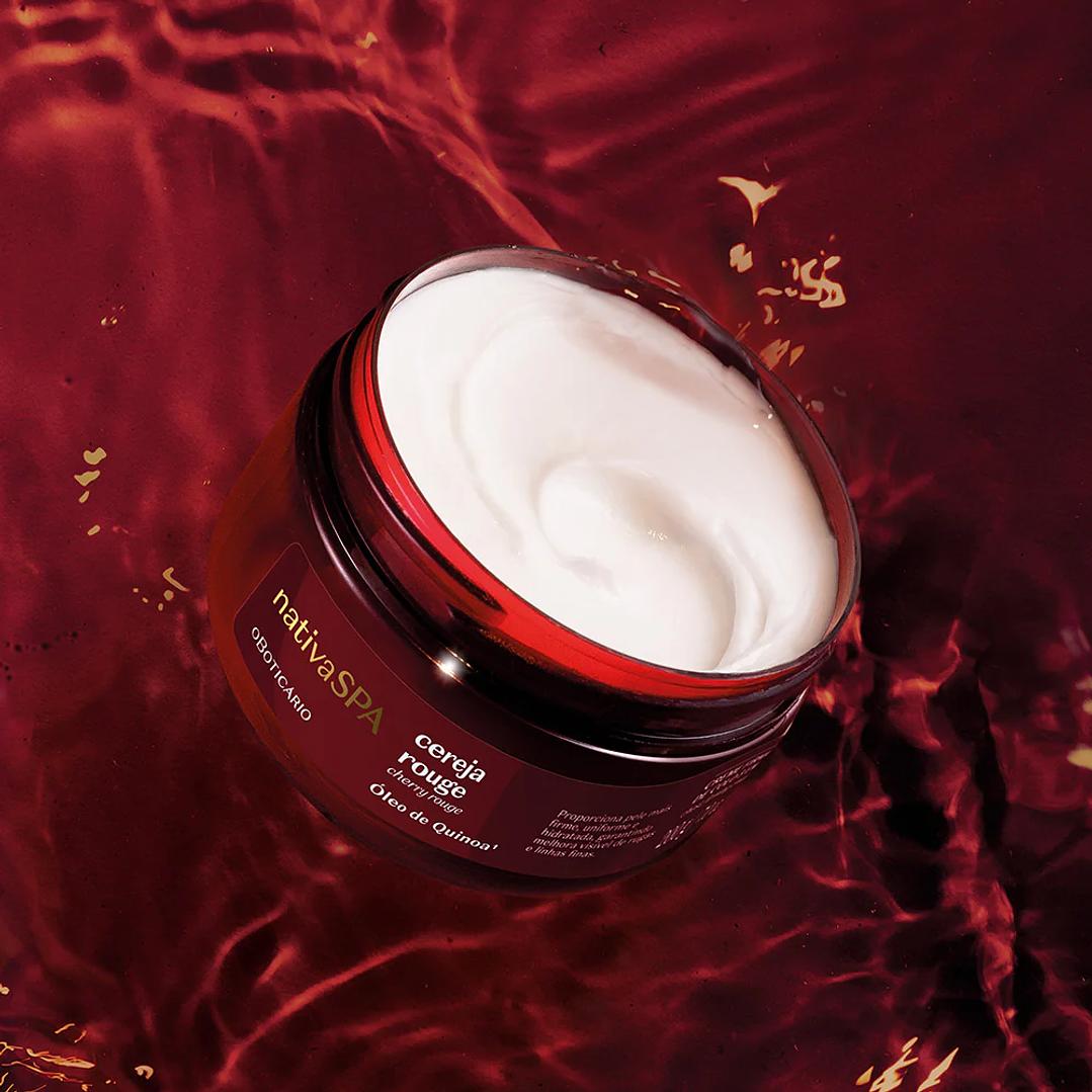 Creme Firmador de Colo 5 em 1 Nativa Spa Cereja Rouge 200g 5