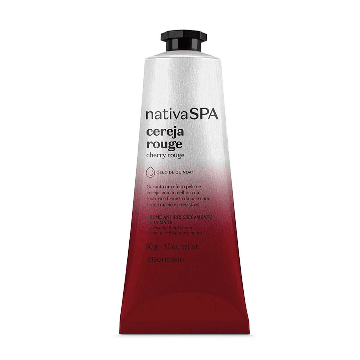 Creme de Mãos Nativa Spa Cereja Rouge, 50g 1
