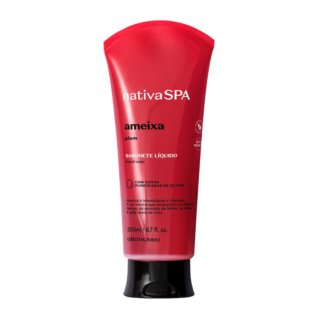 Sabonete Líquido Nativa SPA Ameixa, 200ml 1