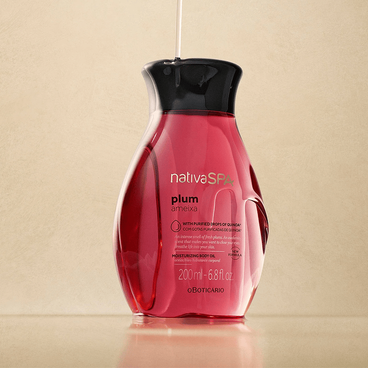 Óleo Hidratante Nativa Spa Ameixa, 200ml 3