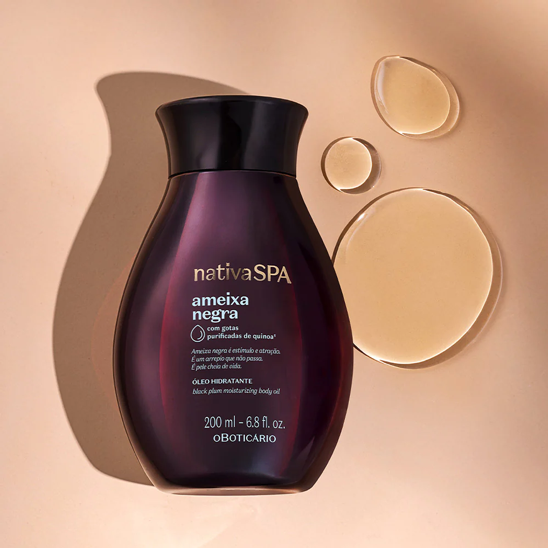 Óleo Hidratante Nativa Spa Ameixa Negra, 200ml 3
