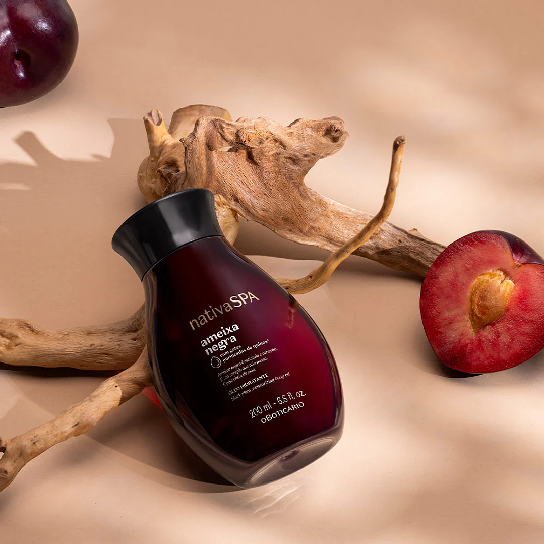 Óleo Hidratante Nativa Spa Ameixa Negra, 200ml 4