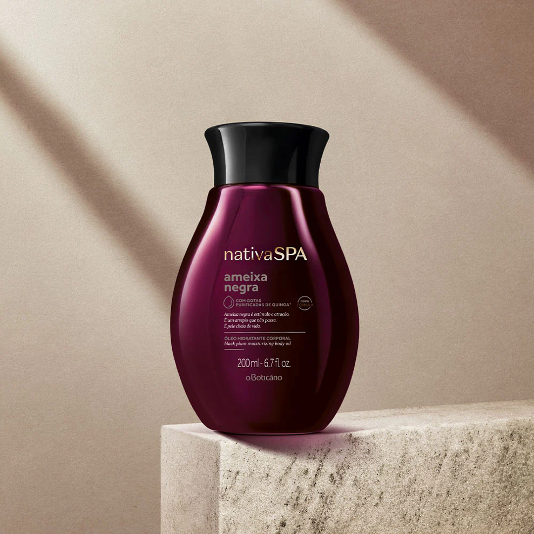 Óleo Hidratante Nativa Spa Ameixa Negra, 200ml 5