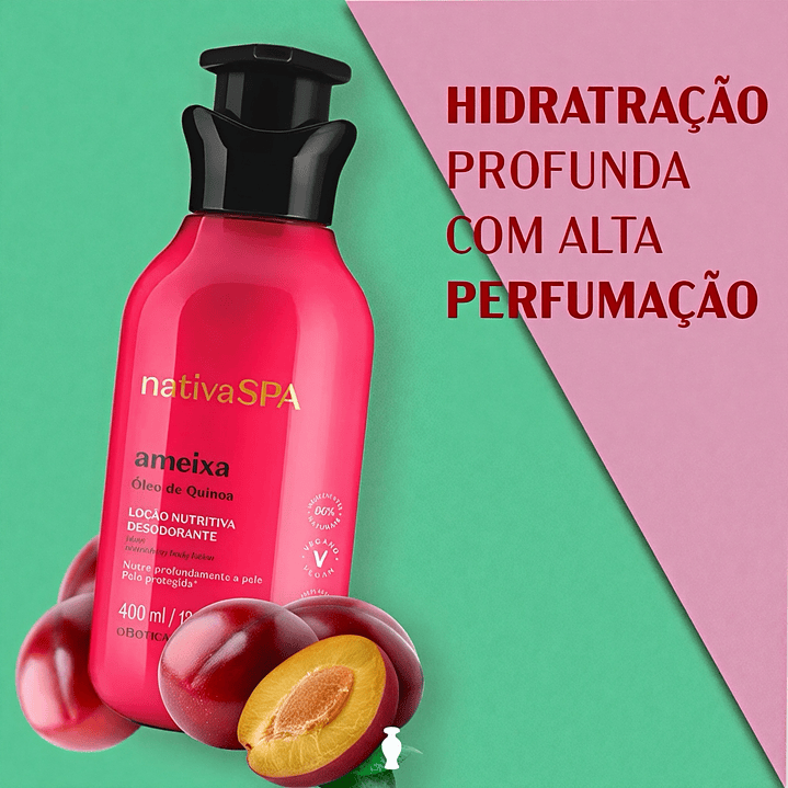 Loção Hidratante Nativa SPA Ameixa, 400ml 5