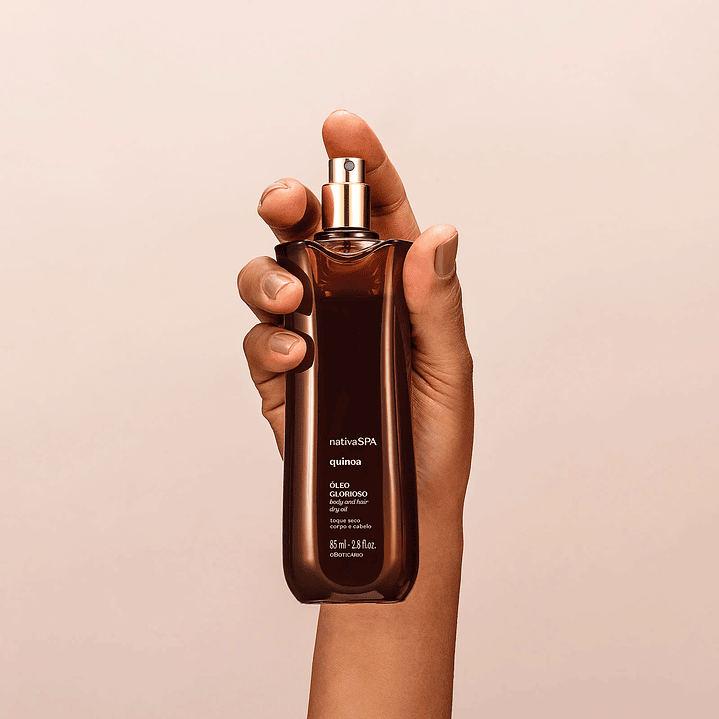 Óleo Glorioso para Corpo e Cabelo Nativa SPA Quinoa, 85ml 3