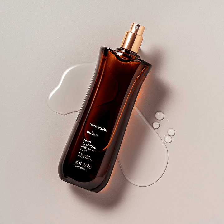 Óleo Glorioso para Corpo e Cabelo Nativa SPA Quinoa, 85ml 4