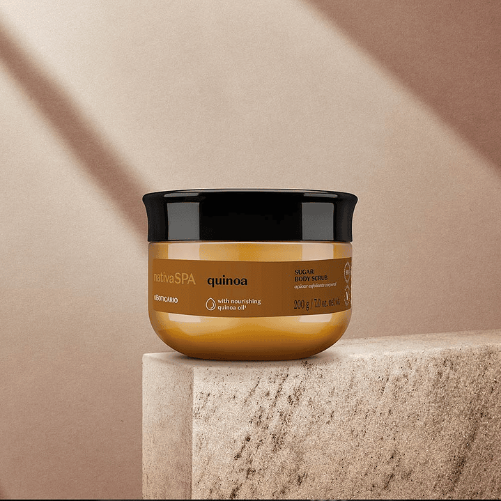 Açúcar Esfoliante Nativa Spa Quinoa, 200g 3