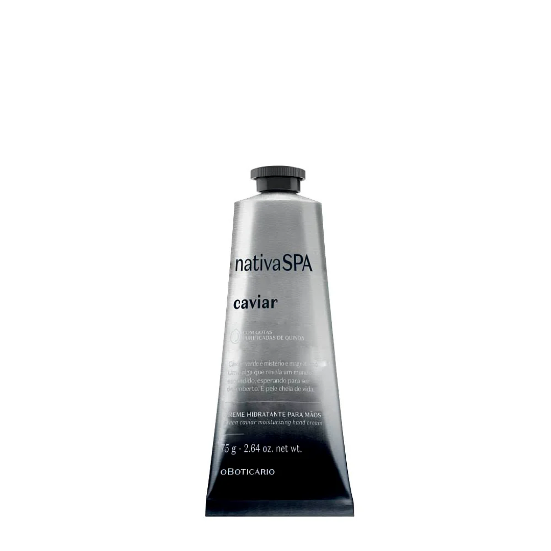 Creme de Mãos Nativa Spa Caviar, 75g 1
