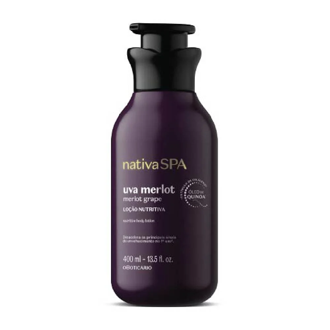 Loção Hidratante Corporal Nativa Spa Uva Merlot 400ml 1