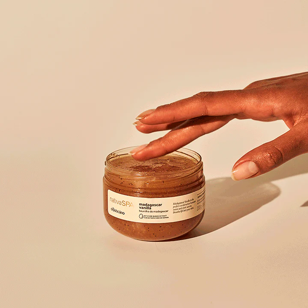 Açúcar Esfoliante Nativa Spa Baunilha de Madagáscar, 200g 2