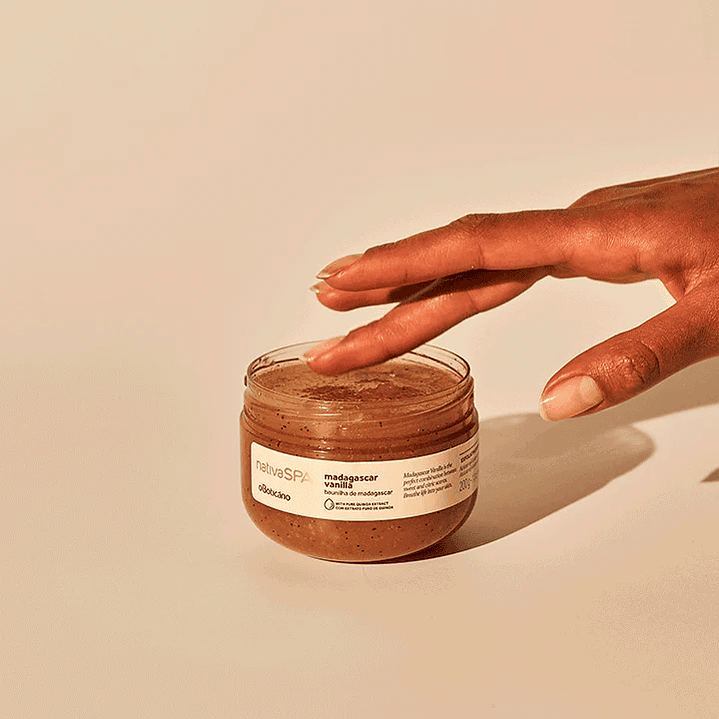 Açúcar Esfoliante Nativa Spa Baunilha de Madagáscar, 200g 2