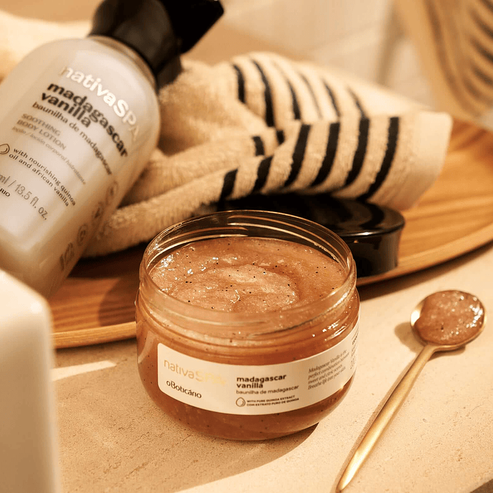 Açúcar Esfoliante Nativa Spa Baunilha de Madagáscar, 200g 5