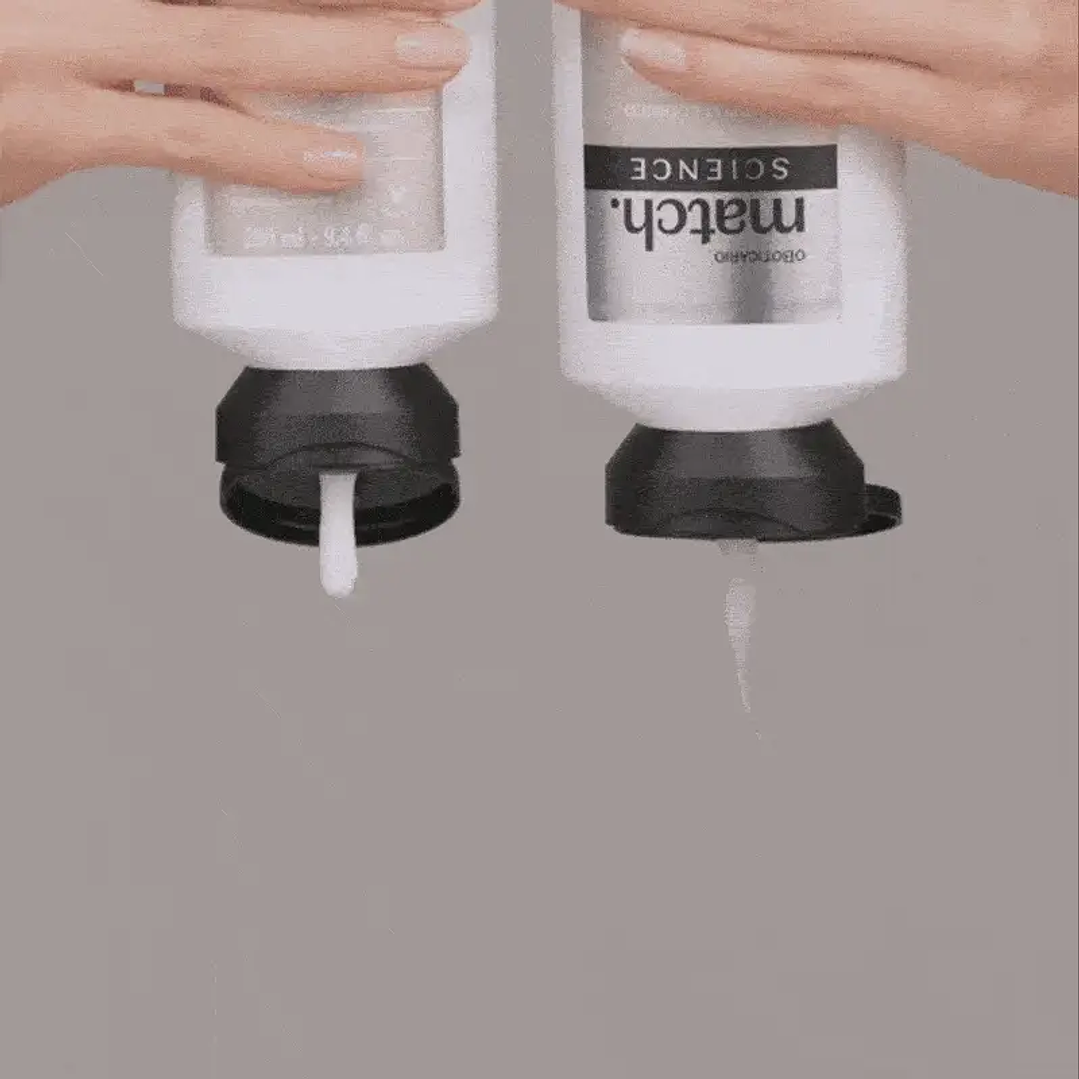 Shampoo Match Science Pré e Pós-Química, 300ml 2