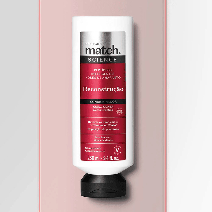 Condicionador Match Science Reconstrução, 280ml 2