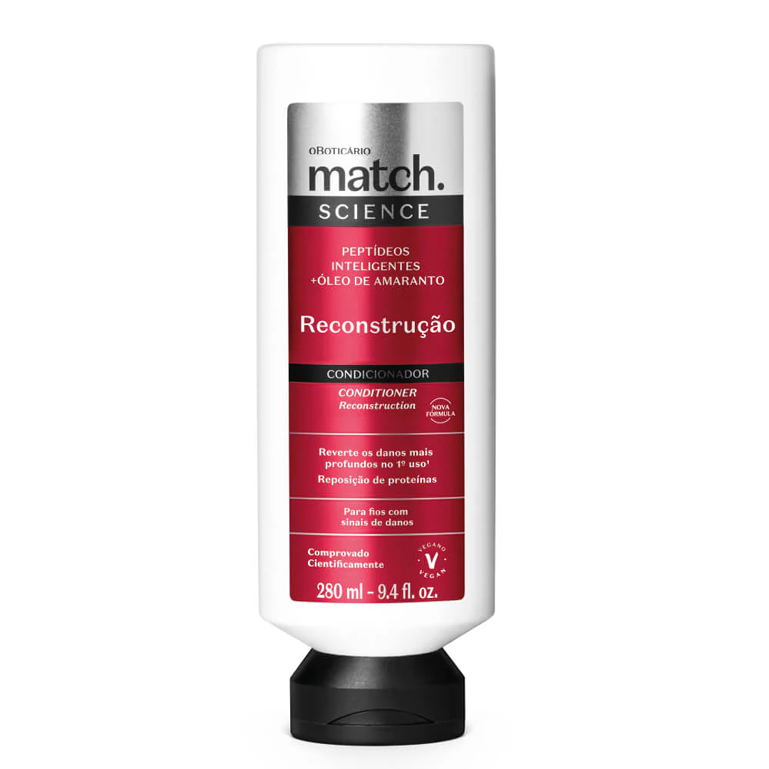 Condicionador Match Science Reconstrução, 280ml 1