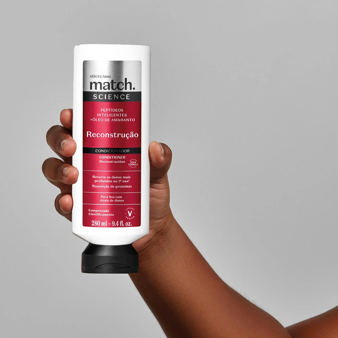Condicionador Match Science Reconstrução, 280ml 4