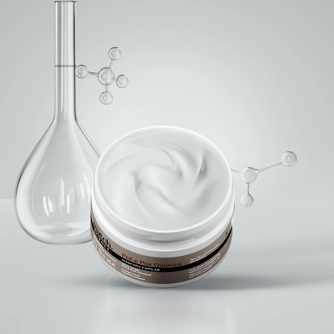 Máscara Capilar Match Science Pré e Pós-Química, 250g 2