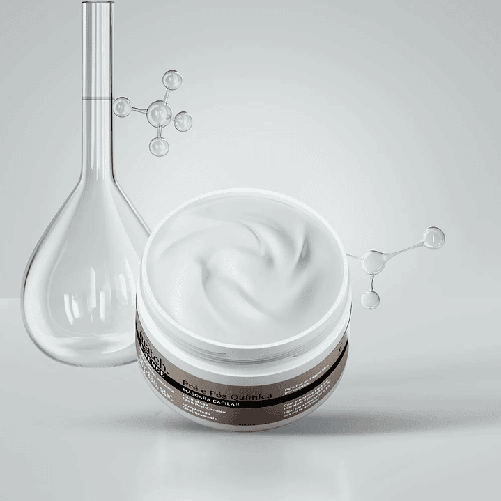 Máscara Capilar Match Science Pré e Pós-Química, 250g 2
