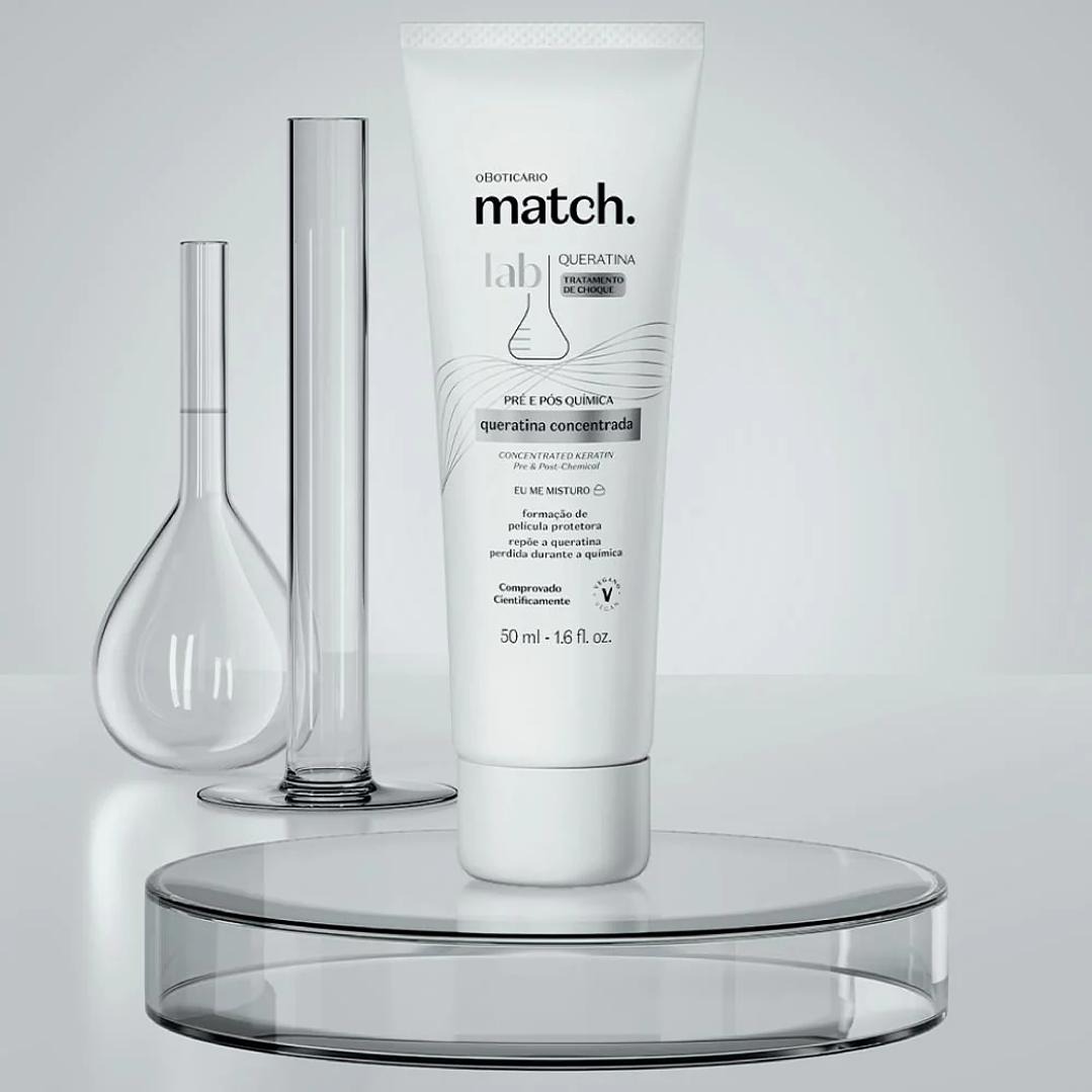 Queratina Concentrada Match Lab, 50ml 2