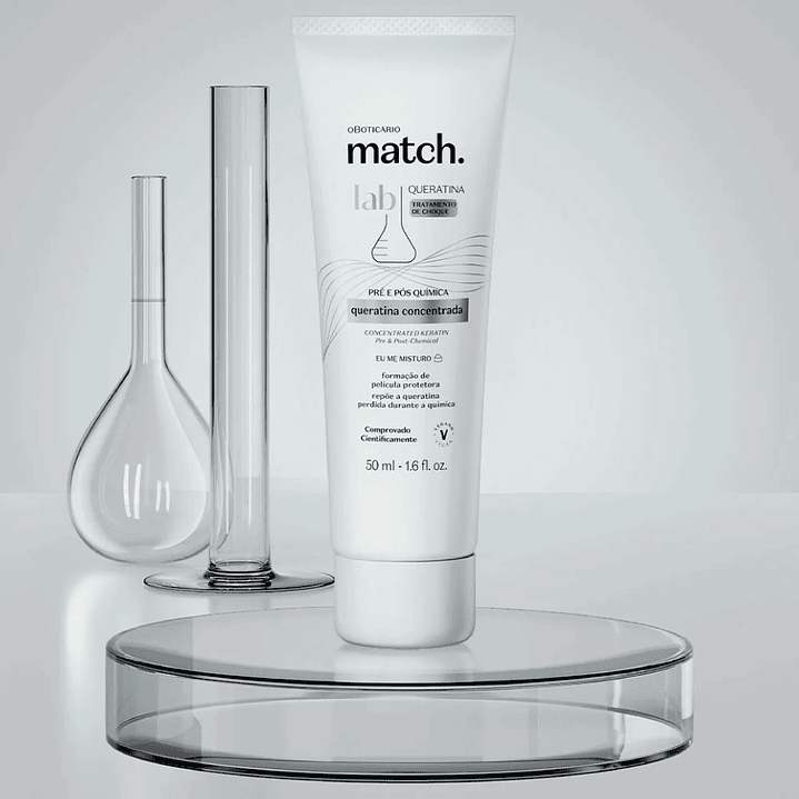Queratina Concentrada Match Lab, 50ml 2