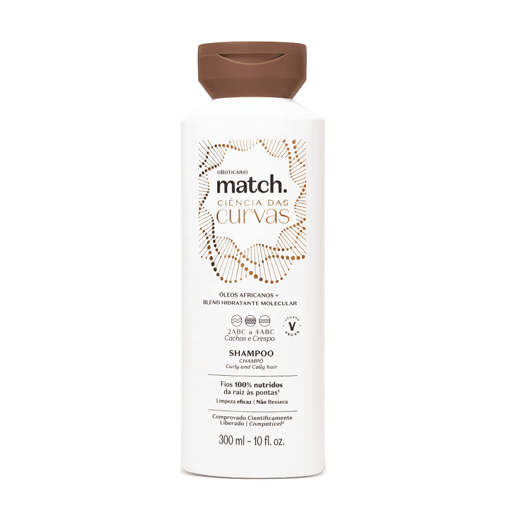 Shampoo Match Ciência das Curvas, 300ml 1