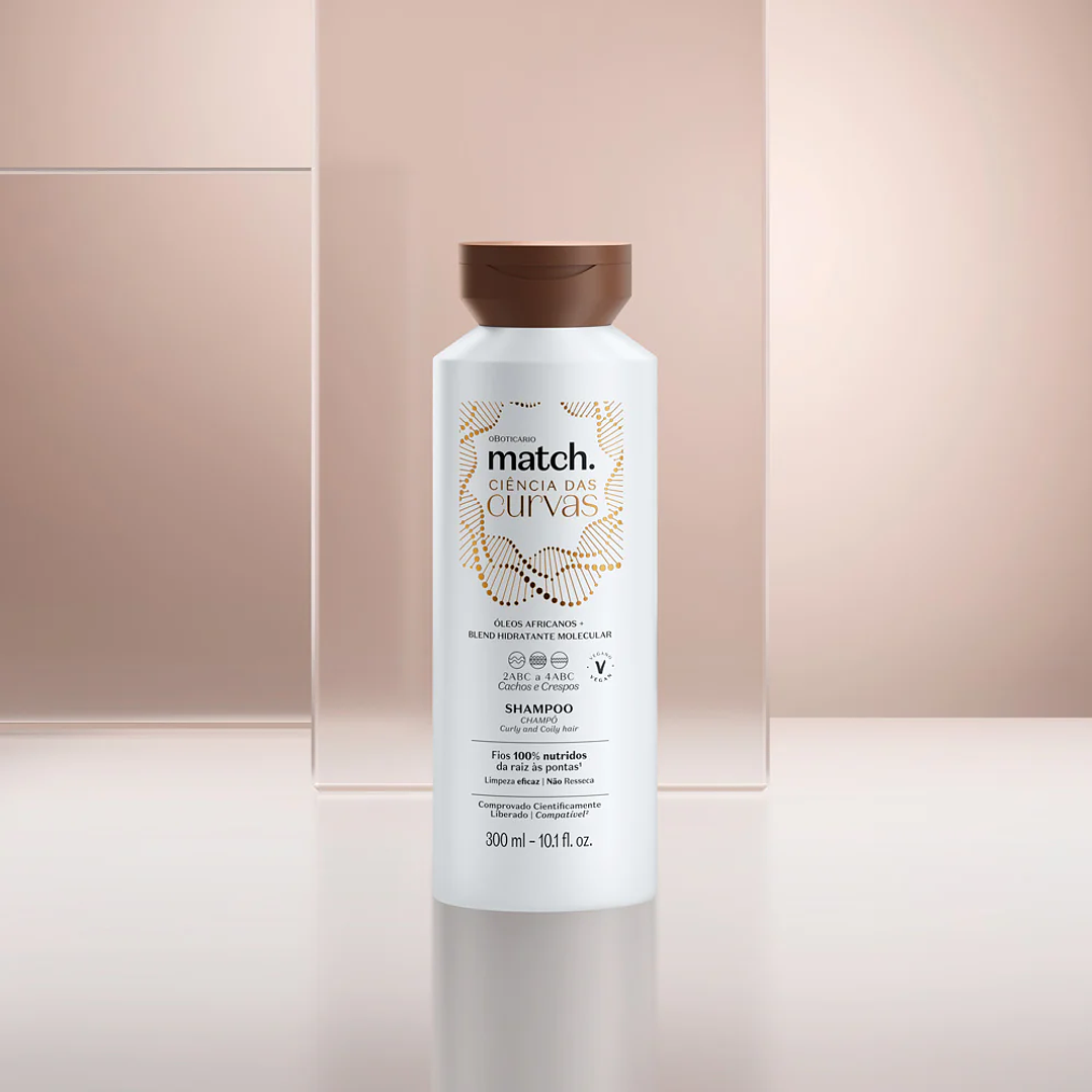Shampoo Match Ciência das Curvas, 300ml 4